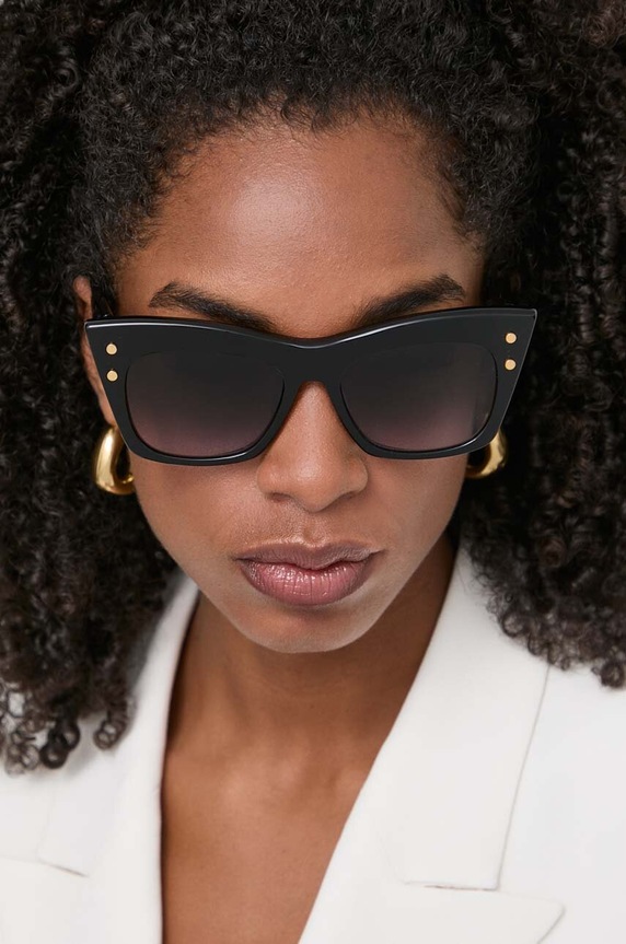 Balmain okulary przeciwsłoneczne czarny BPS.101A
