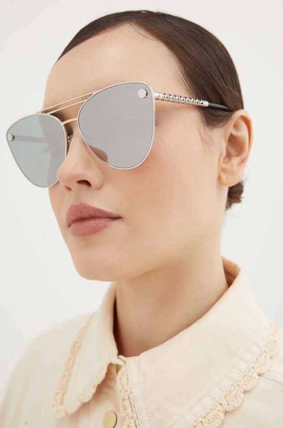 Versace ochelari de soare oglindite multicolor 0VE2267