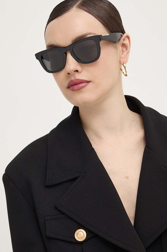 Burberry okulary przeciwsłoneczne jednolita czarny 0BE4426