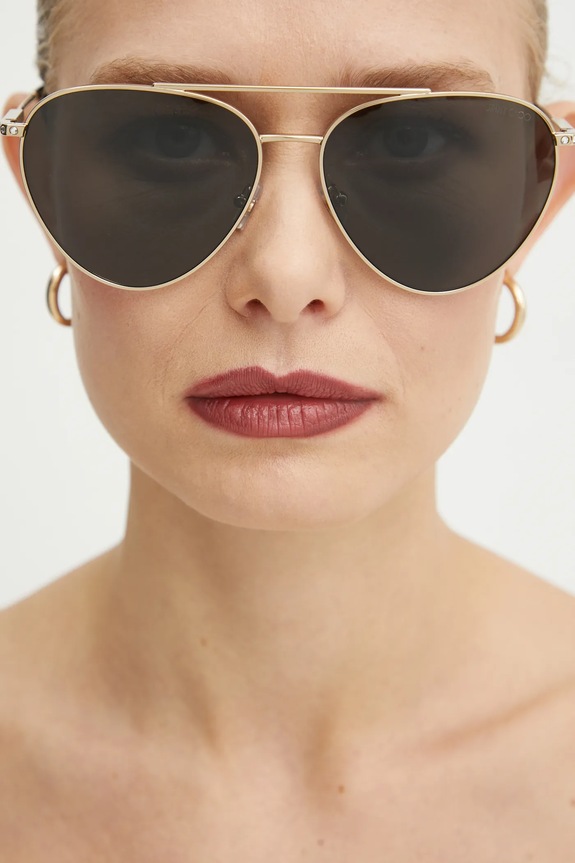 Γυαλιά ηλίου Jimmy Choo aviator μαύρο 0JC4002B