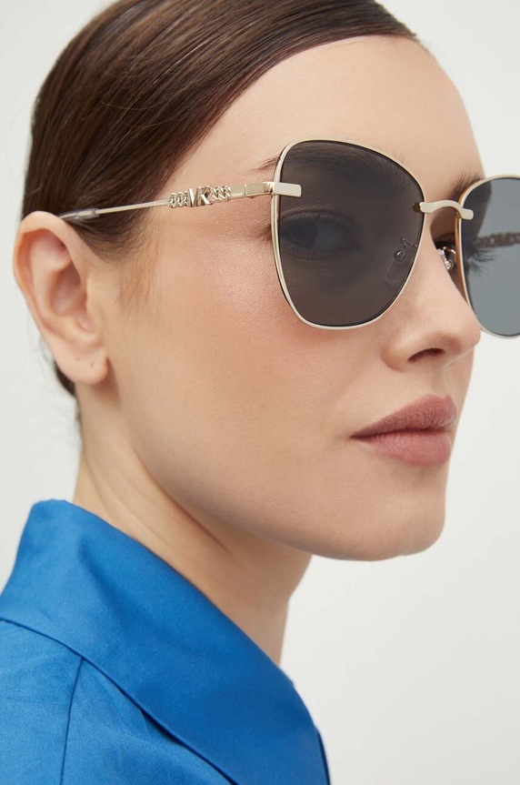 Sluneční brýle Michael Kors BEIJING gradientní zlatá 0MK1158D