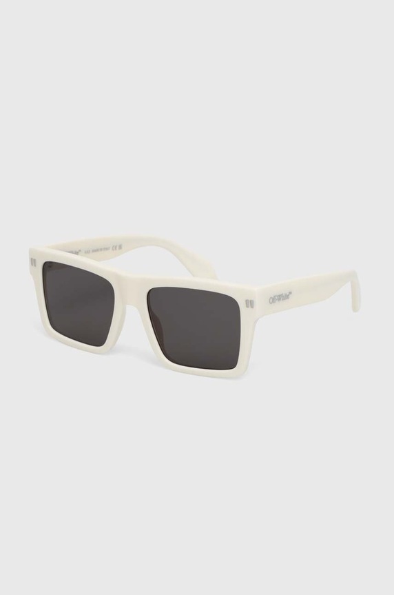 Солнцезащитные очки Off-White прямоугольные бежевый OERI109.540107