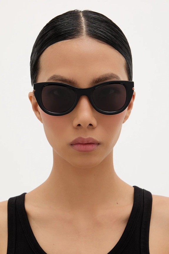 Off-White okulary przeciwsłoneczne czarny OERI112.501007