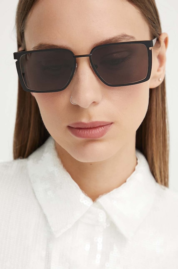 Off-White okulary przeciwsłoneczne czarny OERI121.561007