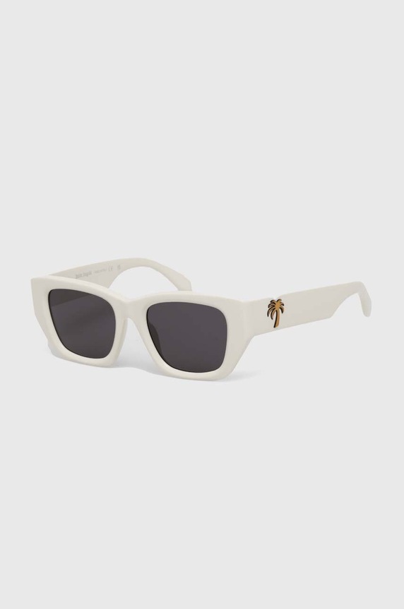 Palm Angels okulary przeciwsłoneczne jednolita biały PERI034.510107