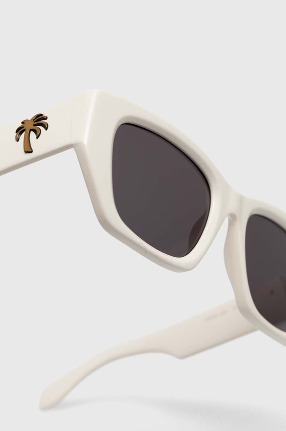 Akcesoria Palm Angels okulary przeciwsłoneczne PERI034.510107 biały