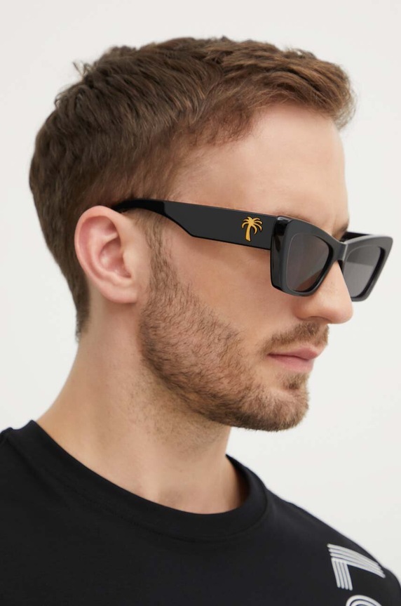 Γυαλιά ηλίου Palm Angels PERI058.531007 μαύρο AA00