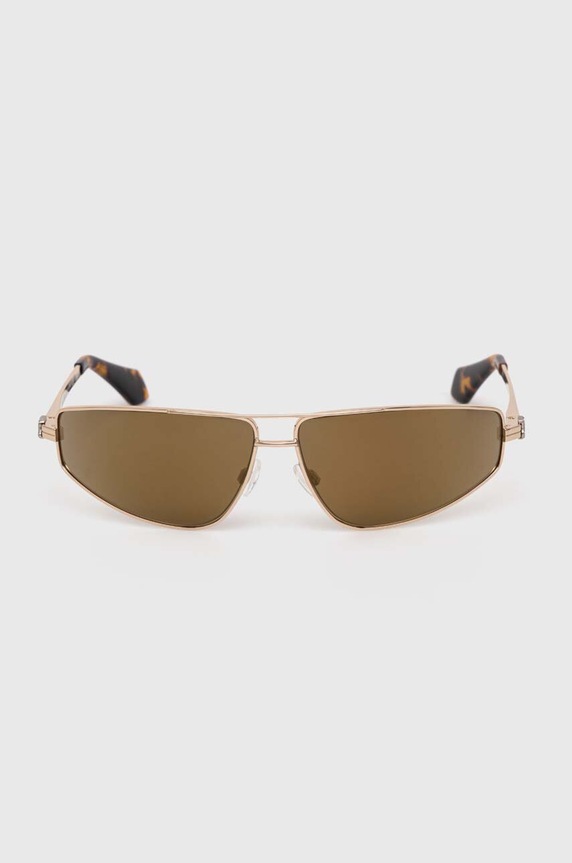 Palm Angels okulary przeciwsłoneczne PERI059.647676 brązowy AA00