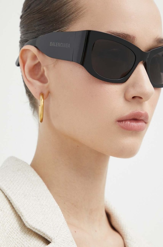 Sluneční brýle Balenciaga BB0327S černá