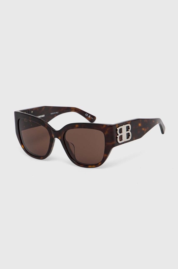 Balenciaga ochelari de soare BB0323SK maro AA00