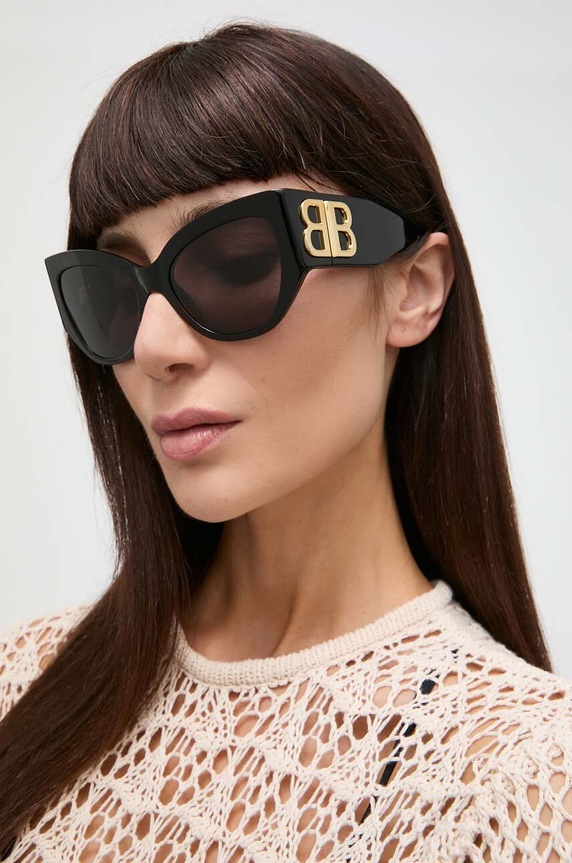 Slnečné okuliare Balenciaga nie čierna BB0322S