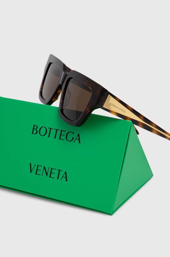 Bottega Veneta okulary przeciwsłoneczne brązowy BV1276S