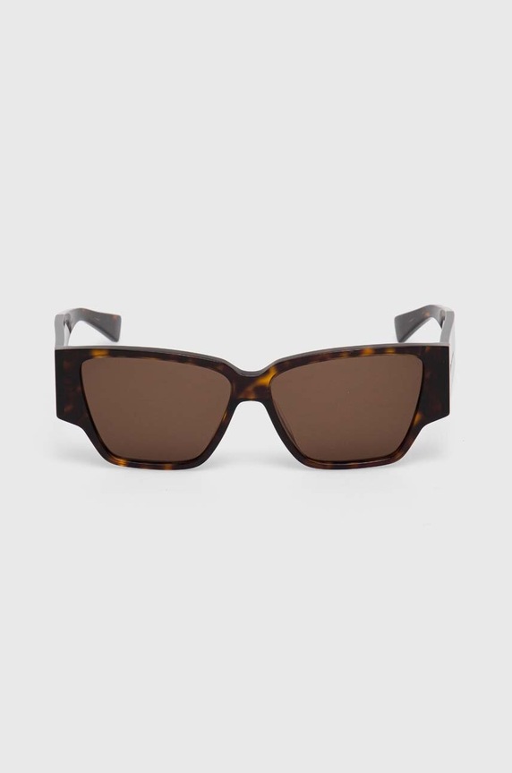 Akcesoria Bottega Veneta okulary przeciwsłoneczne BV1285S brązowy