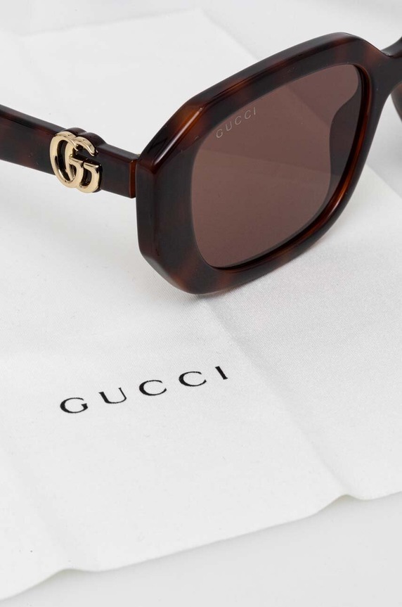 Gucci occhiali da sole GG1535S marrone
