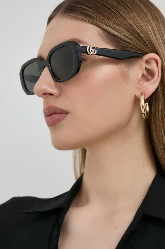 Gucci okulary przeciwsłoneczne GG1535S czarny
