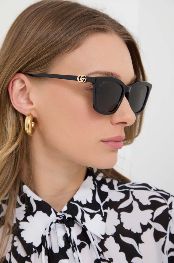 Gucci okulary przeciwsłoneczne GG1596SK czarny