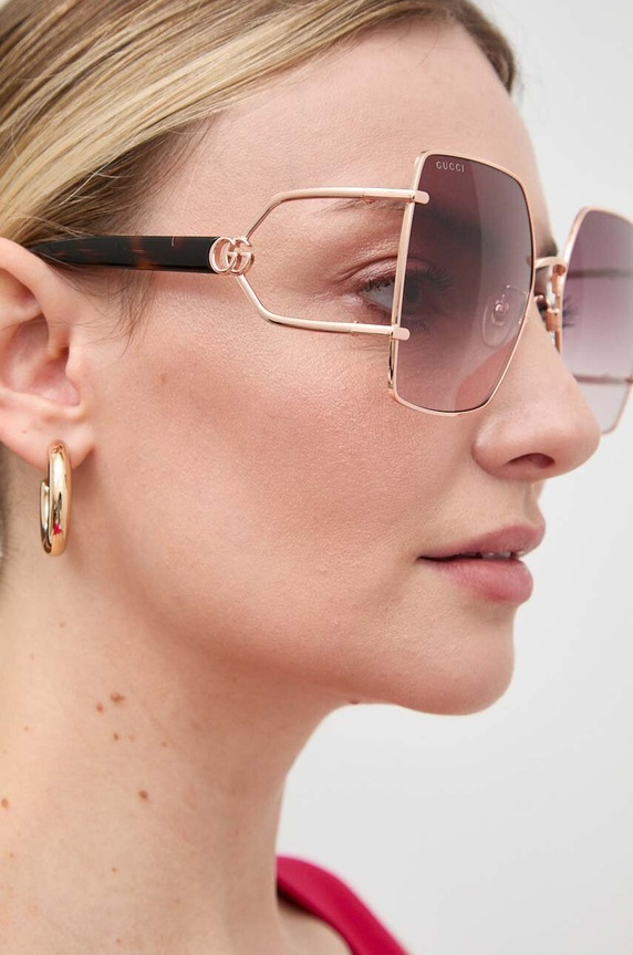 Slnečné okuliare Gucci GG1564SA zlatá