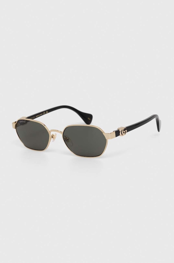 Gucci occhiali da sole GG1593S oro AA00