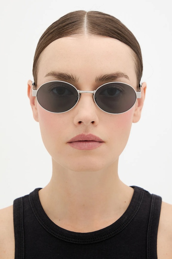 Sunčane naočale Saint Laurent SL.692 srebrna
