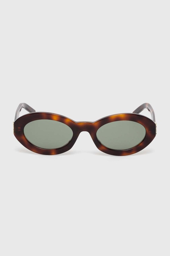 Akcesoria Saint Laurent okulary przeciwsłoneczne SL.M136 brązowy