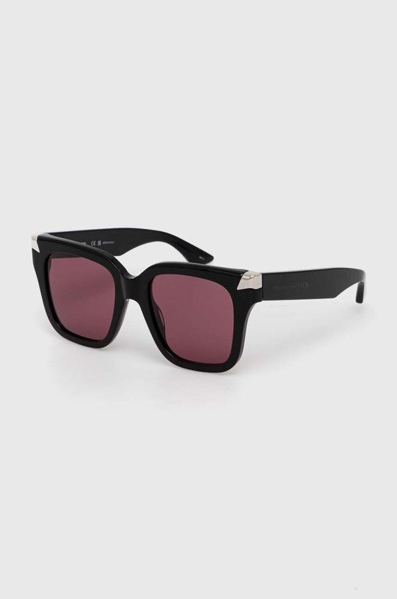 Alexander McQueen ochelari de soare AM0440S negru AA00