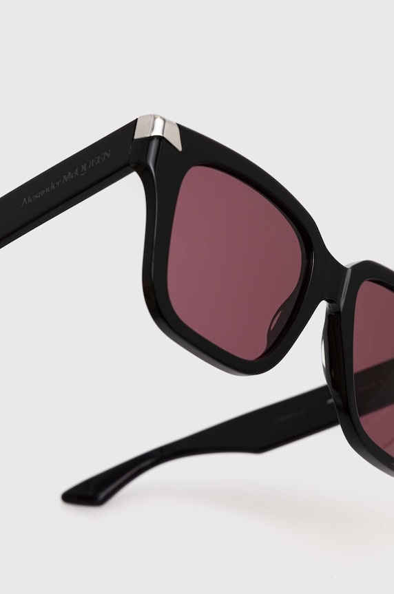 Alexander McQueen ochelari de soare negru AM0440S