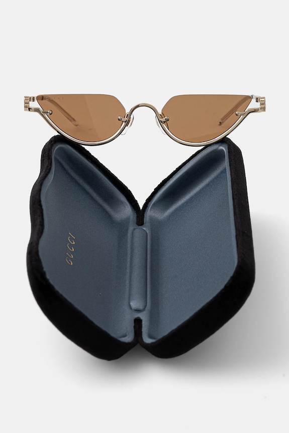 Gucci okulary przeciwsłoneczne złoty GG1603S