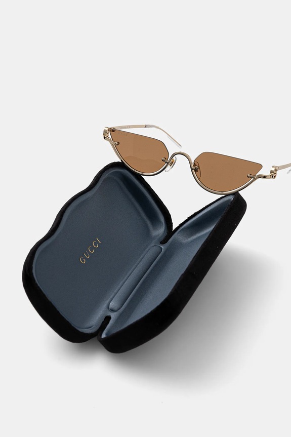 Gucci okulary przeciwsłoneczne GG1603S złoty