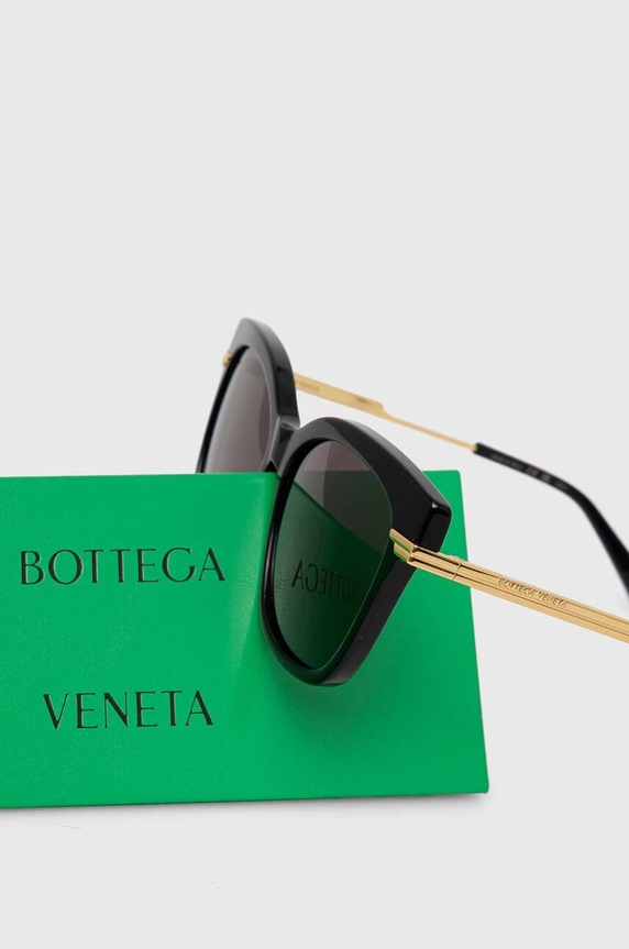 Bottega Veneta okulary przeciwsłoneczne czarny BV1296SA