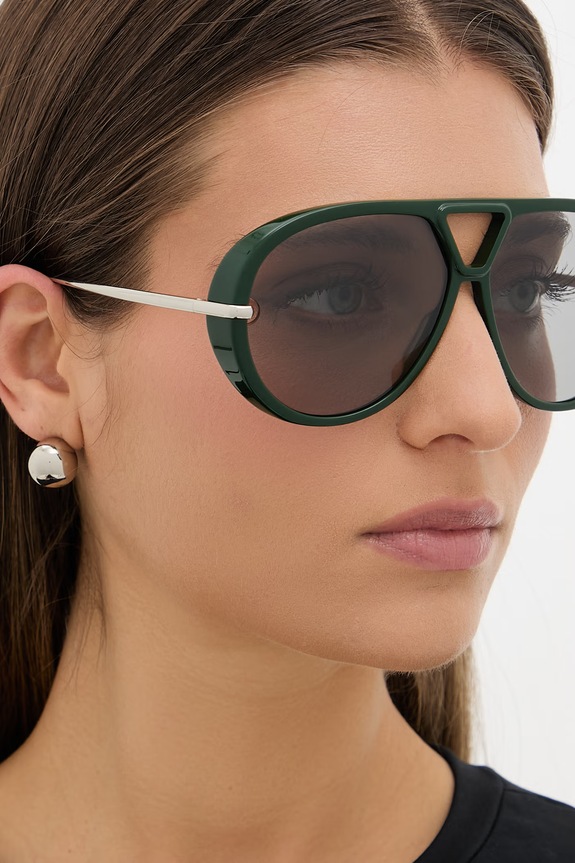 Bottega Veneta okulary przeciwsłoneczne pilotki damskie BV1273S