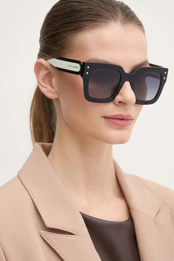 Sunčane naočale Carolina Herrera geometrijske crna HER.0255/S