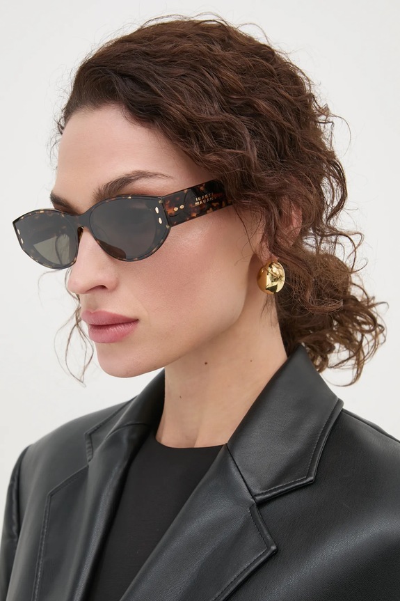 Isabel Marant okulary przeciwsłoneczne okrągłe multicolor IM.0185/G/S