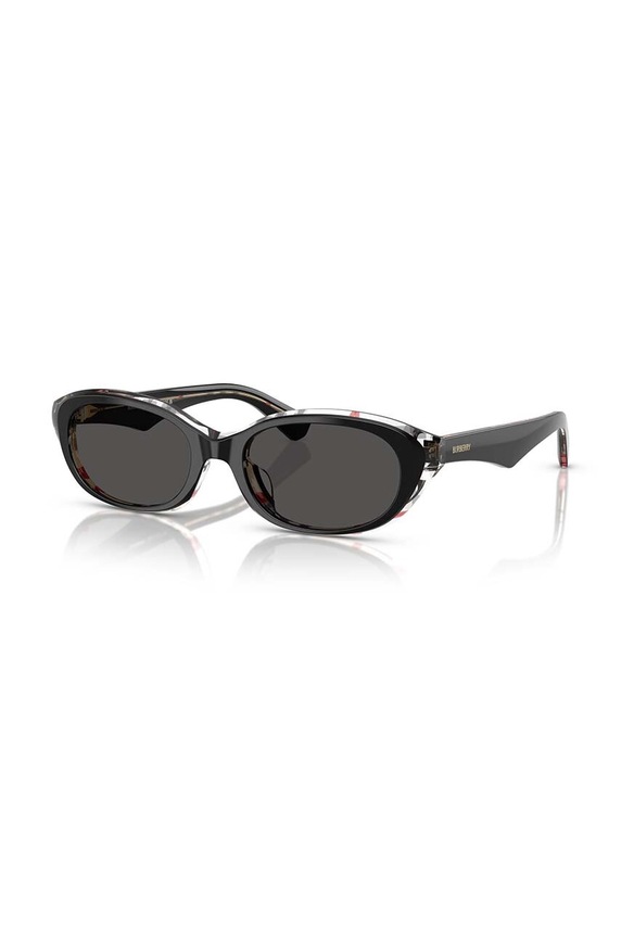 Burberry okulary przeciwsłoneczne jednolita czarny 0BE4447D