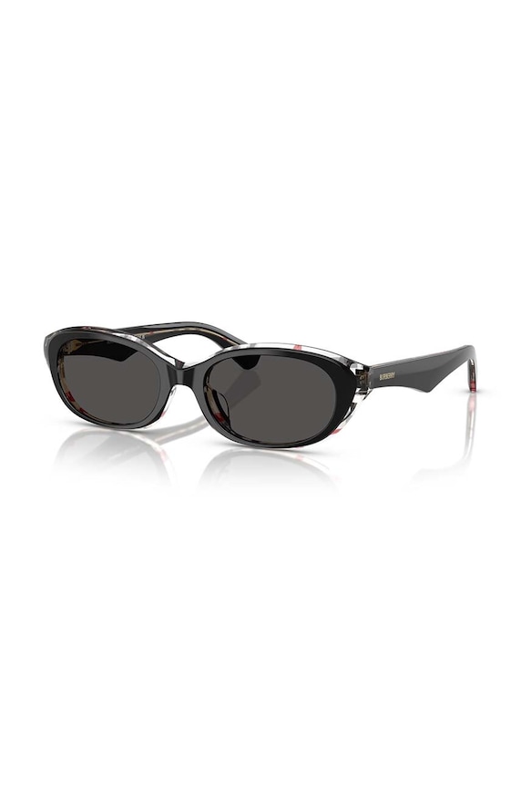 Burberry okulary przeciwsłoneczne jednolita czarny 0BE4447D