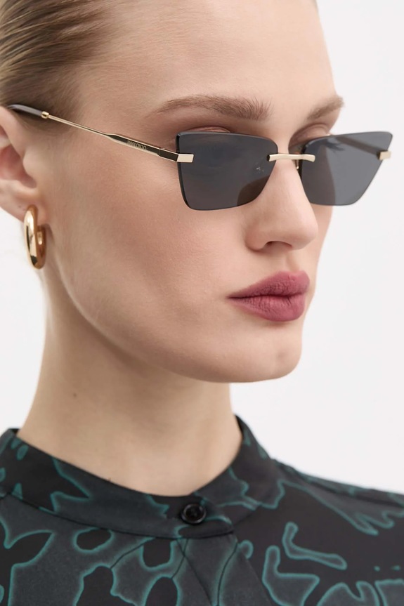 Γυαλιά ηλίου Jimmy Choo ομοιόμορφος μαύρο 0JC4012