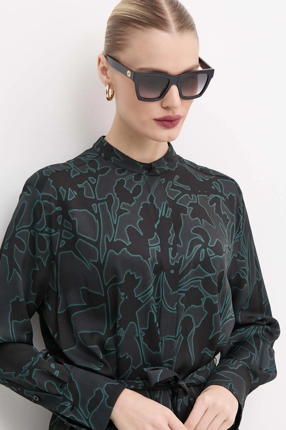 Gucci okulary przeciwsłoneczne gradientowa czarny GG1714S