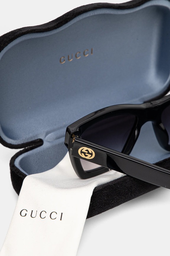 Gucci okulary przeciwsłoneczne GG1714S czarny