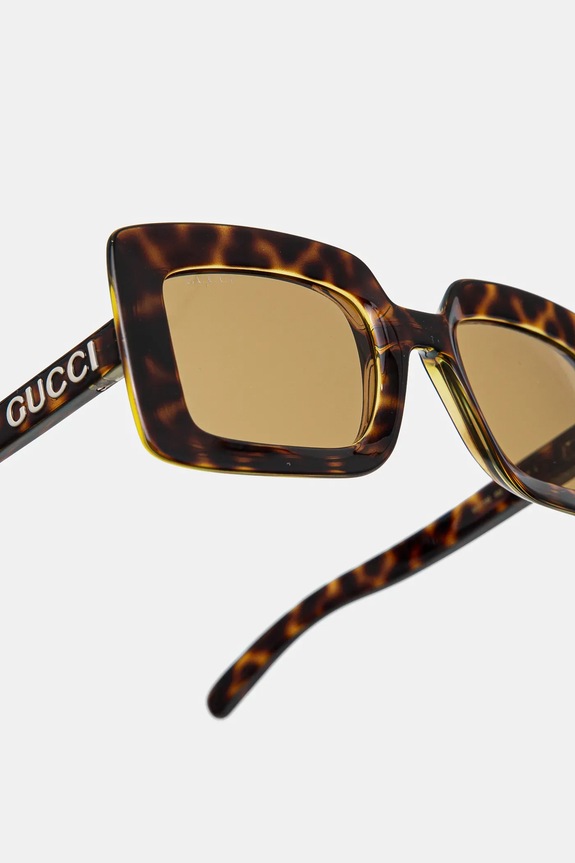 Gucci okulary przeciwsłoneczne brązowy GG1718S