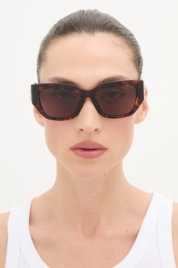 Balenciaga occhiali da sole BB0361SK marrone