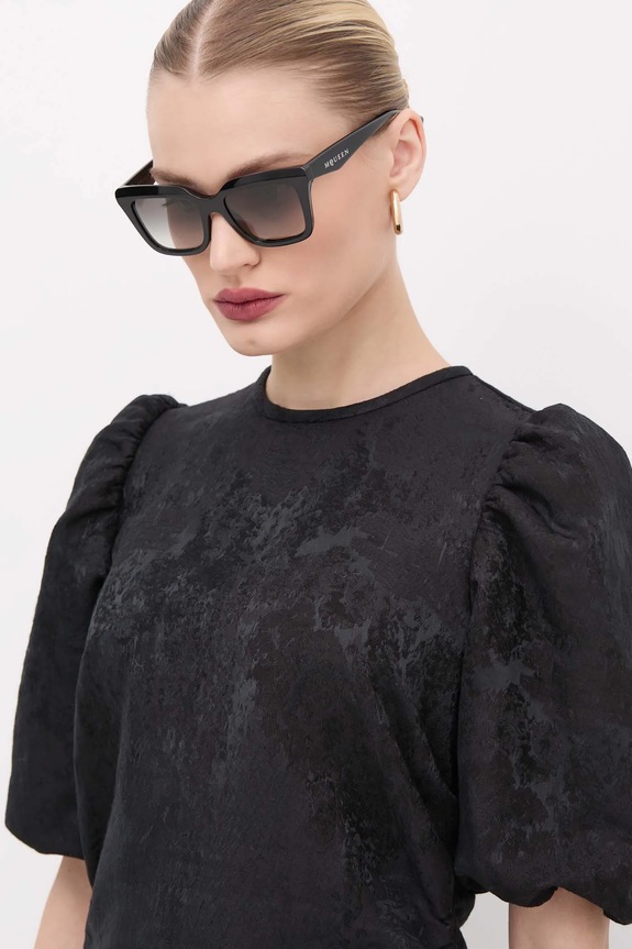 Sluneční brýle Alexander McQueen gradientní černá AM0473S