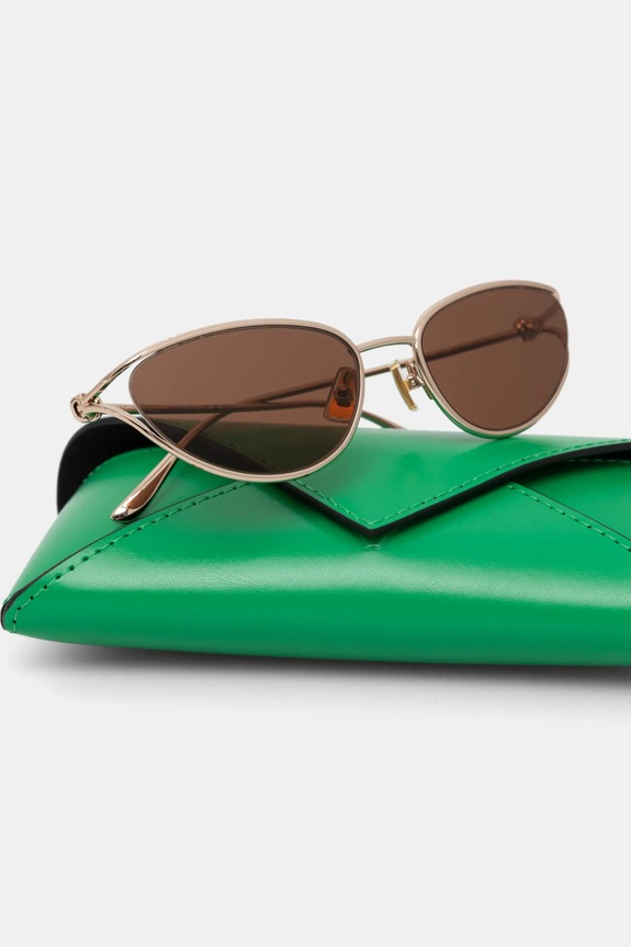 Sluneční brýle Bottega Veneta BV1330S zlatá