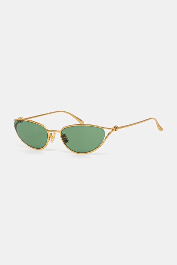 Sluneční brýle Bottega Veneta jednotná zlatá BV1330S