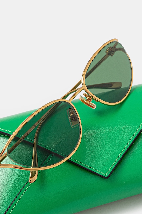 Doplňky Sluneční brýle Bottega Veneta BV1330S zlatá
