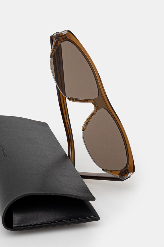 Slnečné okuliare Saint Laurent hnedá SL.704