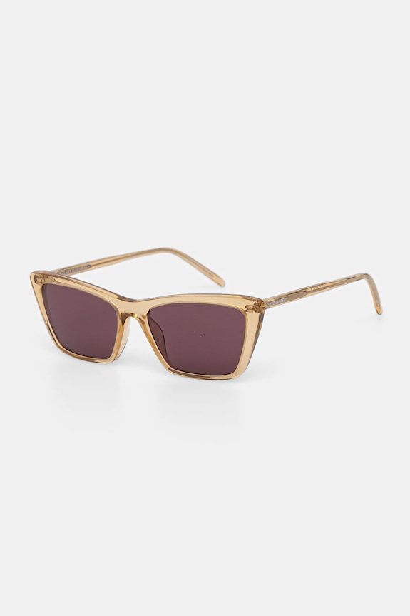 Slnečné okuliare Saint Laurent SL.737.MICA.THIN béžová AA00