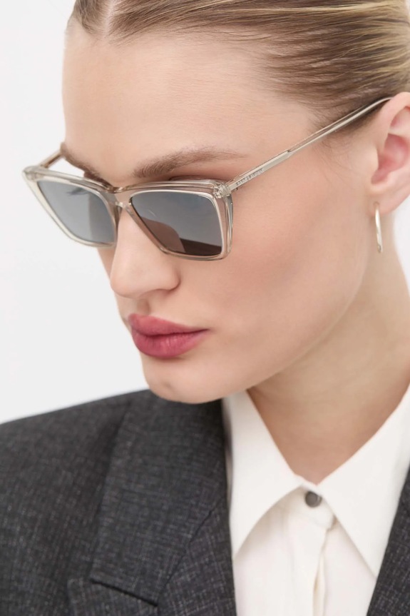 Saint Laurent occhiali da sole MICA THIN SL.737.MICA.THIN beige