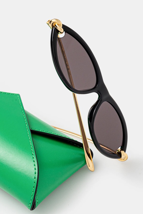 Bottega Veneta Ochelari de soare pentru femei negru BV1390S