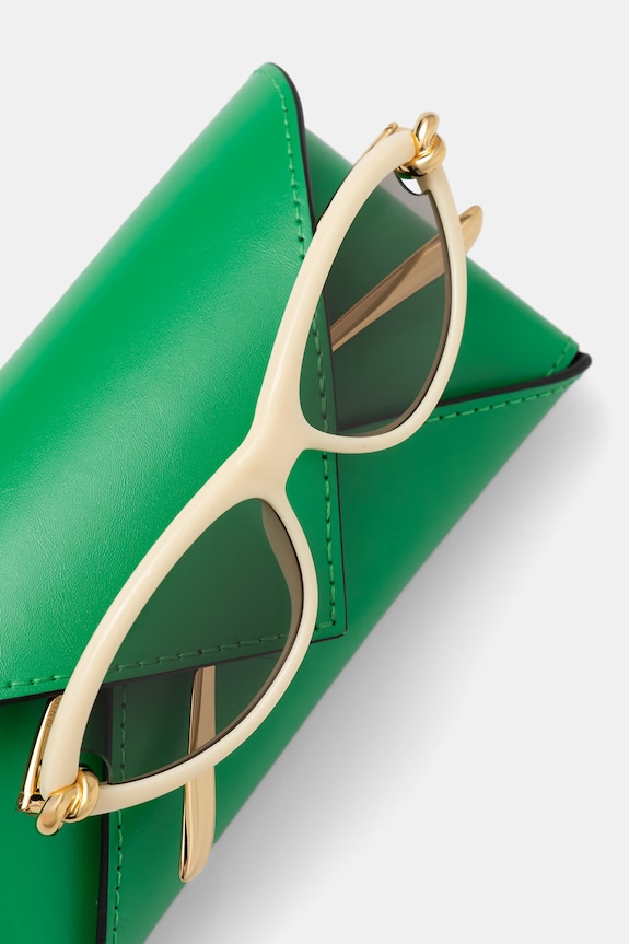 Bottega Veneta sluneční brýle dámské zlatá BV1390S