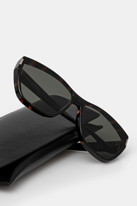 Saint Laurent okulary przeciwsłoneczne brązowy SL.758
