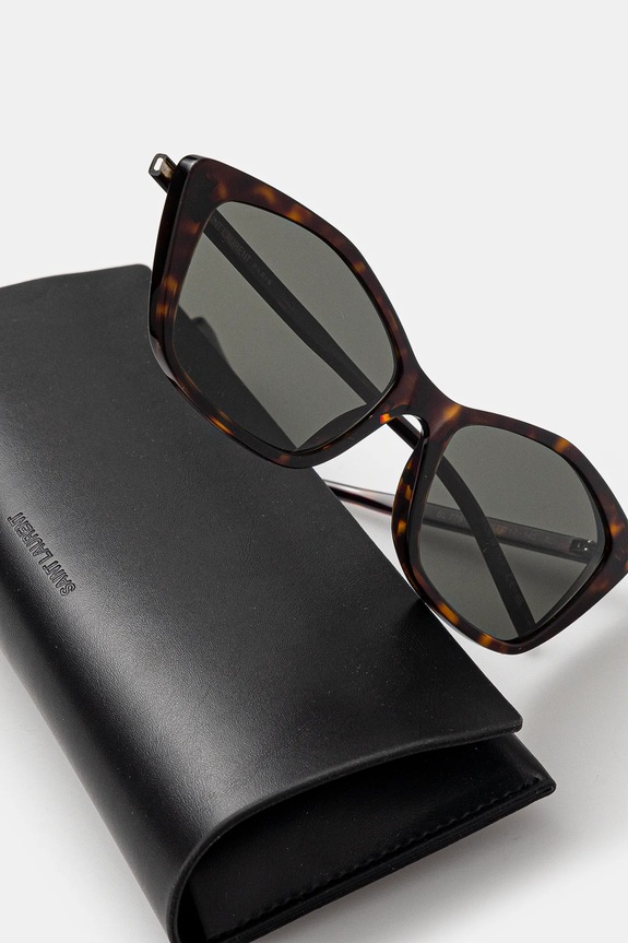 Saint Laurent okulary przeciwsłoneczne pomarańczowy SL.775